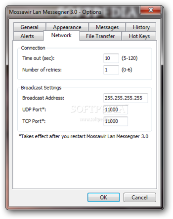 Mossawir LAN Messenger screenshot 8