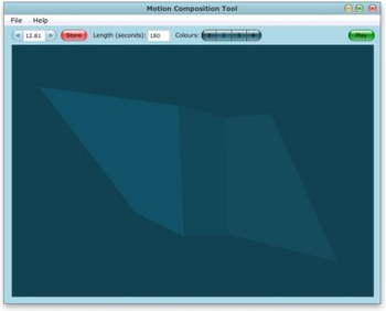 Motion Composition Tool screenshot