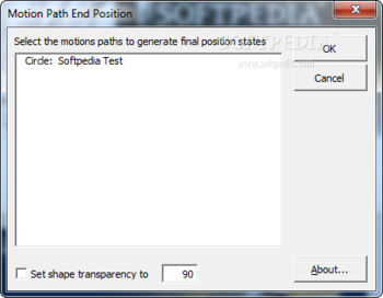 Motion Path End Position screenshot 2