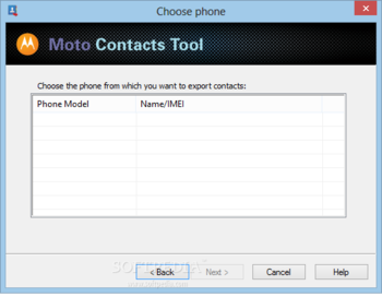 Moto Contacts Tool screenshot 2