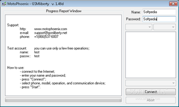 MotoPhoenix screenshot
