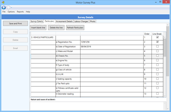 Motor Survey Plus screenshot 4