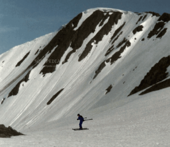 Mountain Skiing Screensaver screenshot