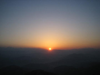 Mountain Sunrise Screensaver screenshot