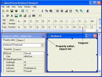 MountFocus Keyboard Designer screenshot 2