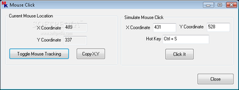 Mouse Click screenshot