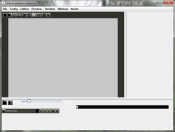 Mouse Gesture Composer screenshot