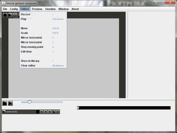 Mouse Gesture Composer screenshot 2