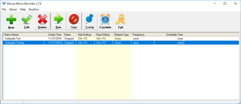 Mouse Macro Recorder screenshot