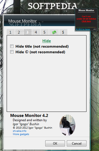 Mouse Monitor screenshot 4