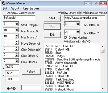 Mouse Mover screenshot