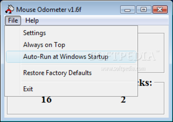 Mouse Odometer screenshot 2