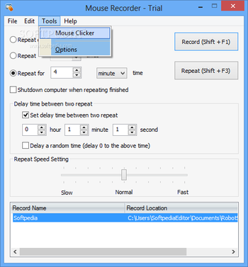 Mouse Recorder screenshot 4