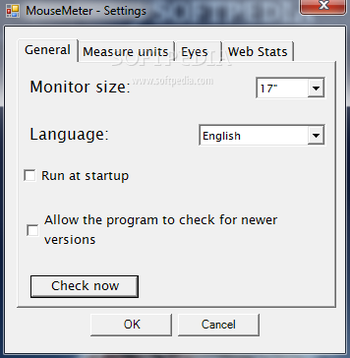 MouseMeter screenshot 2