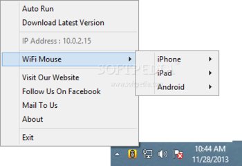 MouseServer screenshot
