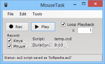 MouseTask screenshot