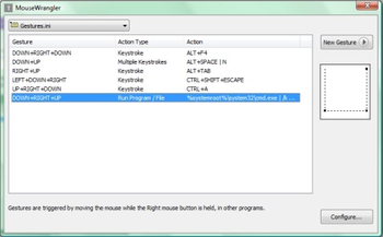 MouseWrangler screenshot