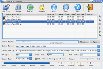 MOV Converter screenshot 3