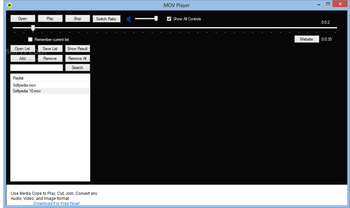 MOV Player screenshot