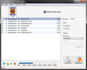 Movavi AudioSuite screenshot 2