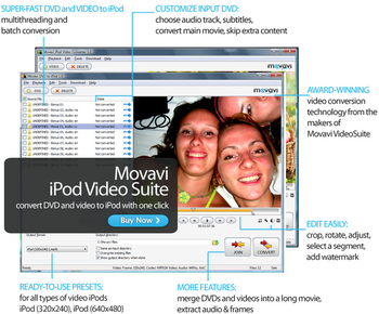 Movavi iPod Video Suite screenshot 2