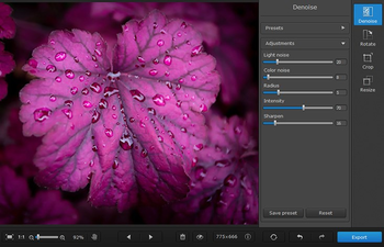 Movavi Photo DeNoise screenshot 2