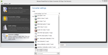 Movavi PowerPoint to Video Converter screenshot 4
