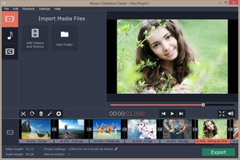 Movavi Slideshow Creator screenshot 2