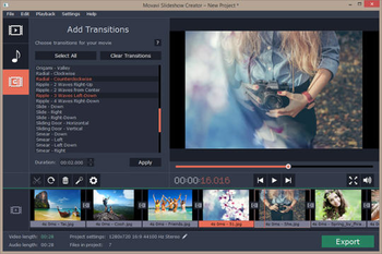 Movavi Slideshow Creator screenshot 4