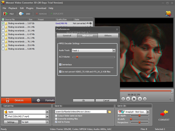 Movavi Video Converter 3D screenshot 4