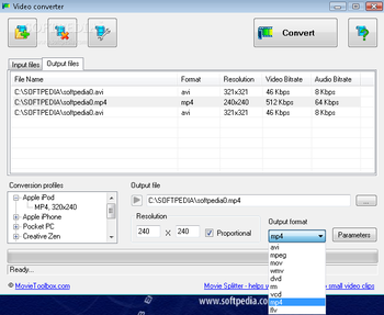 Movie Converter screenshot