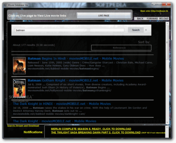 Movie Database lite screenshot