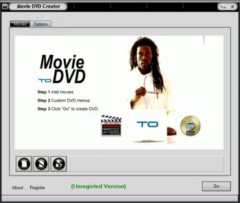Movie DVD  Creator screenshot