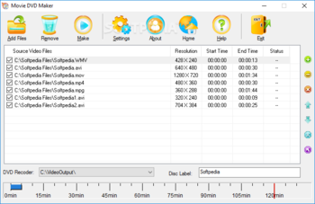 Movie DVD Maker screenshot 2
