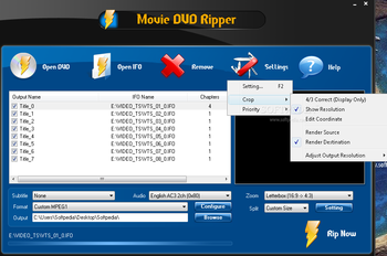 Movie DVD Ripper screenshot 4