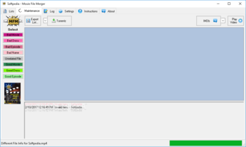 Movie File Merger screenshot 2