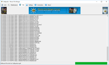 Movie File Merger screenshot 3