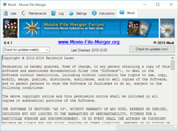 Movie File Merger screenshot 6