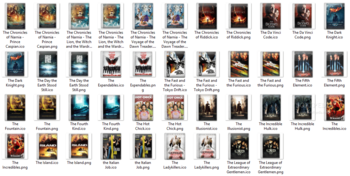 Movie Icon Pack 13 screenshot