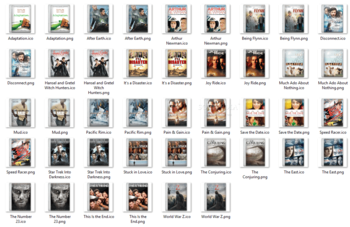 Movie Icon Pack 80 screenshot