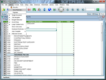 Movie Magic Budgeting screenshot 3