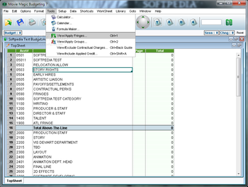 Movie Magic Budgeting screenshot 4