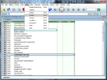 Movie Magic Budgeting screenshot 5