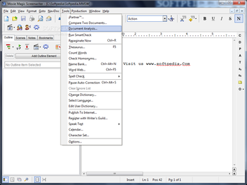 Movie Magic Screenwriter screenshot 10