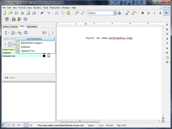 Movie Magic Screenwriter screenshot 3