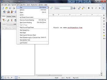 Movie Magic Screenwriter screenshot 8