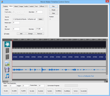 Movie Maker Timeline Control screenshot 2