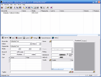 Movie Organizer screenshot