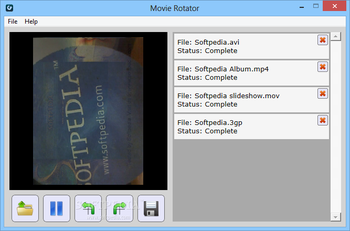 Movie Rotator screenshot