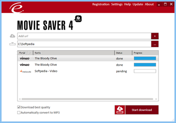 Movie Saver screenshot